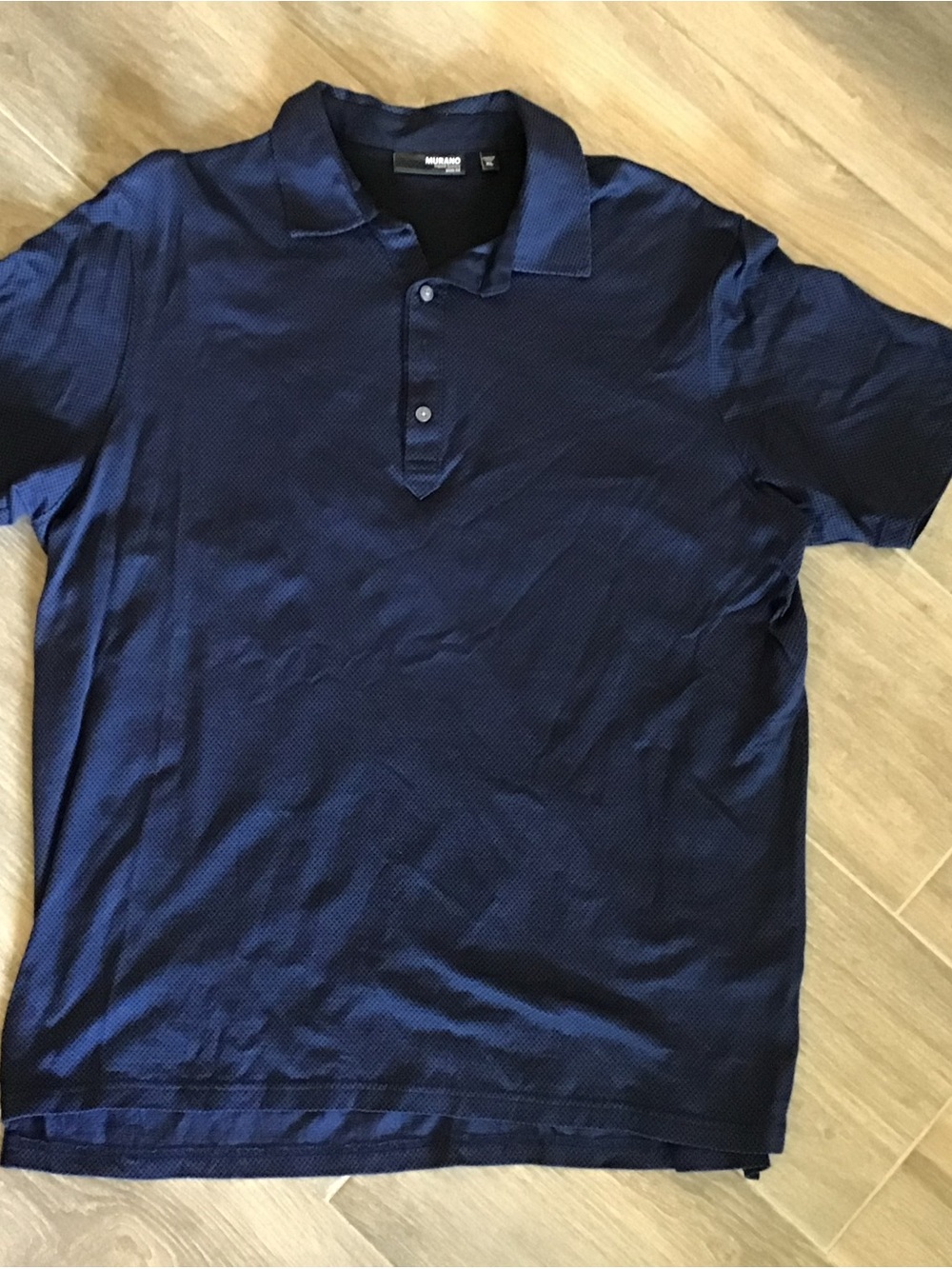 Murano Men's Polo Shirt in Navy Blue